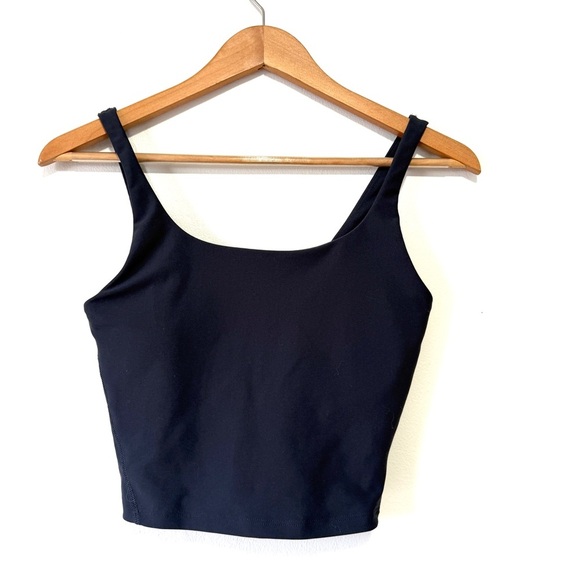 Old Navy Blue Powersoft Crop Tank Top Size S - Picture 1 of 4